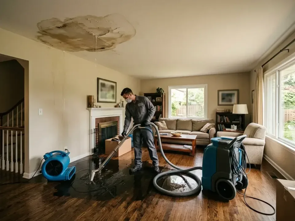 attic-pipe-burst-ceiling-drip-008 — frequently asked questions, Water Damage Restoration & Carpet Care in Somerville, NJ